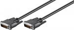 MicroConnect DVI-D 24+1-pin 1m M-M Black Full HD 1080p, Dual Link,