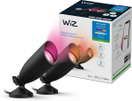 WiZ Maapealne tispunkt stardikomplekt, 12 V, must, RGBW, Wi-Fi (929003258301)