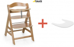 Hauck Alpha+ stjatool, naturaalne + Alpha Click alus, valge (66350)