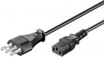 MicroConnect Power Cord Italy - C13 3m Black, 16A
