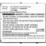 CoreParts Battery 15.79Wh Li-Polymer 3.85V 4100mAh for Barcode