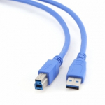 Gembird USB kabel, meesmrk - meesmrk B 3.0, 3 meetrit, sinine