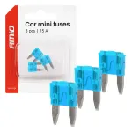 Amio Autode sulged MINI 3 tk 15A -05099