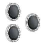 Toptel Hard Tempergauss HARD DIAMOND kaamerakaitse (LENS) iPhone 18 Pro/18 Pro Max hbedane (3 Lensi kaitset)