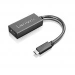 Lenovo USB C to HDMI Adapter Black GX90K37871, Black, 0 - 40 C,