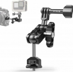 Puluz 3D Holder Magic Arm Mount 1/4 for GoPro/ Sjcam/ Xiaomi/ DJI/ Insta360