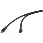 Renkforce RF-6438138 USB-kaabel USB4 Gen 2x2 1 m USB-C Must