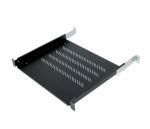Triton 19 riiul 1U 150 mm plastikmust