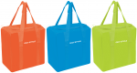 Fiesta Vertical assorted thermal bag, orange|light blue|green