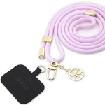 GUESS GUOUCNMG4EU Universaalne CBDY nr pasek liliowy/lila Nailon 4G Metal Charm