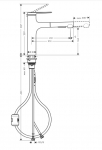 Hansgrohe Valamikraan tmbehoosiga Zesis M33, 74801000, kroom