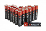 Verbatim ALKALINE BATTERY AAA 20 PACK (HANGCARD) 49876, Single-use