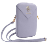 GUESS Kekott GUWBZPGSTEGU lilla/lilla Zip kolmnurk 4G