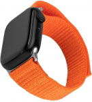 FIXED lykellon nailonranneke, Apple Watch Ultra 49 mm, oranssi (FIXNST2-1029-OR)