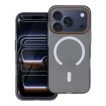 Case for iPhone 17 Pro Max / 18 Pro Max Go Orange compatible with MagSafe black