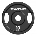 Tunturi Kaaluplaat, plaatina valtsitud rauast plaat, 50 mm, 10 kg