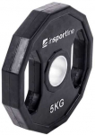 Insportline Rubber Coated Olympic Weight Plate Ruberton 5kg