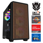 INTOP AQUA Ryzen 7 9700X 16GB DDR5 1TB SSD M.2 NVME+2TB RX9060XT 16GB ilma operatsioonssteemita