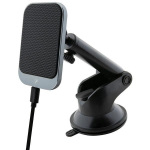 Autotelefonihoidja induktsioon BMW jaoks, hildub MagSafe'iga 15W, tuuleklaasile / ventilatsioonile Signature Edition BMMWCCDTPK must