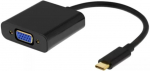 Fuj:tech USB-C VGA adapterkaabel (DN-64852BK02)