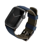 uniq pasek Linus Apple Watch Series 1/2/3/4/4/5/6/7/8/9/SE/SE2/Ultra/Ultra 2 42/44/45/49mm. Airosoft Silicone niebieski/nautical blue