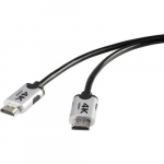 SpeaKa Professional SP-6344136 HDMI kaabel 2 m HDMI A-tp (Standard) Must