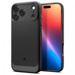 SPIGEN kest RUGGED ARMOR MAG, hildub MagSafega IPHONE 17 Pro jaoks, matta must