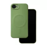 OEM Simple Color Mag telefonikinnitus iPhone 16e jaoks, MagSafe tugiga, roheline