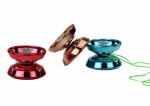 LEAN Toys Yoyo Aluminum Classic Yoyo Blue Gold Red