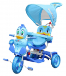 RoGer Duck Kids Tricycle With Handle Blue