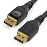 StarTech.com 13 jalga (4 m) VESA sertifitseeritud DisplayPort 1.4 kaabel, 8K 60Hz HBR3 HDR, UHD DisplayPortist DisplayPorti monitori juhe, Ultra HD 4K 120Hz DP 1.4 videokaabel M/M DP-hendus