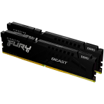 Kingston 32GB 5600MT/s DDR5 CL40 DIMM (Kit of 2) FURY Beast Black XMP, EAN: 740617325706