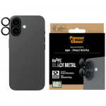 PanzerGlass Kvastatud klaas objektiivile iPhone 17 / 16 / 16 Plus must