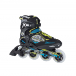 Roller skates FILA Primo LX 90, black-blue-yellow (40)
