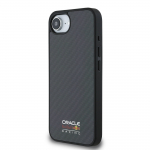 Red Bull Carbon Shiny Logo MagSafe mbris Apple iPhone 16e jaoks