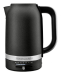 KitchenAid 859711684180 elektriline veekeefer 1,7 l 2400 W Must, roostes tervikujuline teras