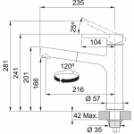 Mixer Franke 115.0621.549