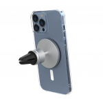 Just Mobile AluDisc Liimkinnitus Magnetautohoidja 360 vaatega iPhone'ile 12, 13, 14, 15 ja uuematele