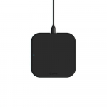 ZENS Essential Single Charger QI 10W Black 5mm Slim (Apple + Samsung QC)