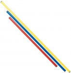 Tremblay Plastikvimlemakepid 160 cm punased
