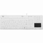 Renkforce iM-IKB110-WH klaviatuur Industrial USB QWERTZ Saksamaa Must, Valge
