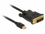 Delock 83988 videokaabel adapter 1 m Mini DisplayPort DVI-D must