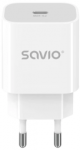 Savio Lahutuslaadur Quick Charger 20W Valge