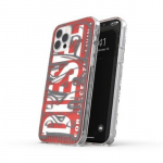 Diesel Snap Case Clear AOP iPhone 12 Pro Max punane-hall/punahall 42568