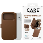 PanzerGlass Etui CARE by Tango 2-in-1 Rahakaps CASE MagSafe iPhone 18 Pro Max / 17 Pro Max jaoks, pruun