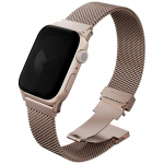 uniq Dante Pro rihm Apple Watch 49/46/45/44mm roostevabast terasest metallist roosa
