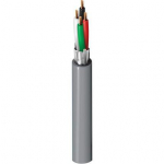 Belden Security AND Sound, #22-4c BC, Shielded, CMR, Chrome, 152MT
