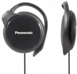 PANASONIC RP-HS46E-K 3,5 mm mustad kinnitatavad krvaklapid RP-HS46E-K