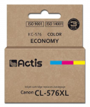 Actis KC-576 Canon printeri tint, asendus Canon CL-576XL; Supreme; 15 ml; vrv: sinine, kollane, punane