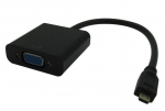 MicroConnect HDMI Micro - VGA adapter M-F HDMI Micro D type - VGA 25cm
